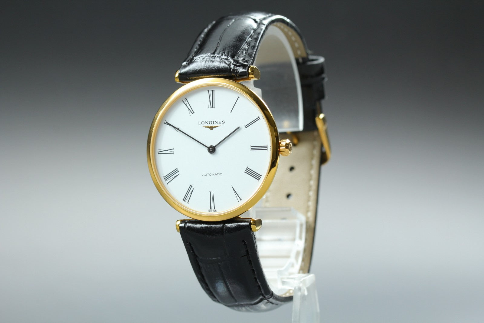 LONGINES La Grande Classique L4.708.2 Automatic White Men's Watch 34mm JAPAN