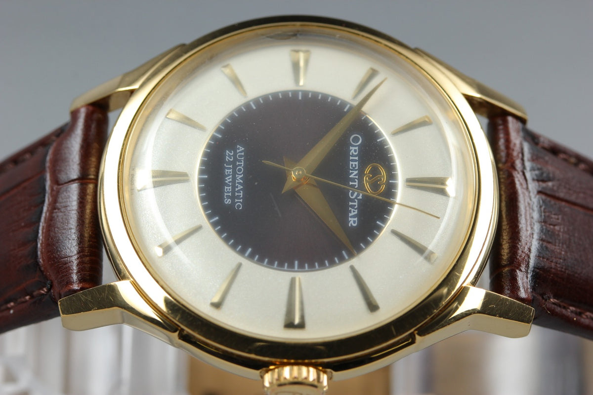 [Exc+4] ORIENT Star DG00-A1 Limited 500 Automatic Men's Watch 37mm JAPAN Exc+4