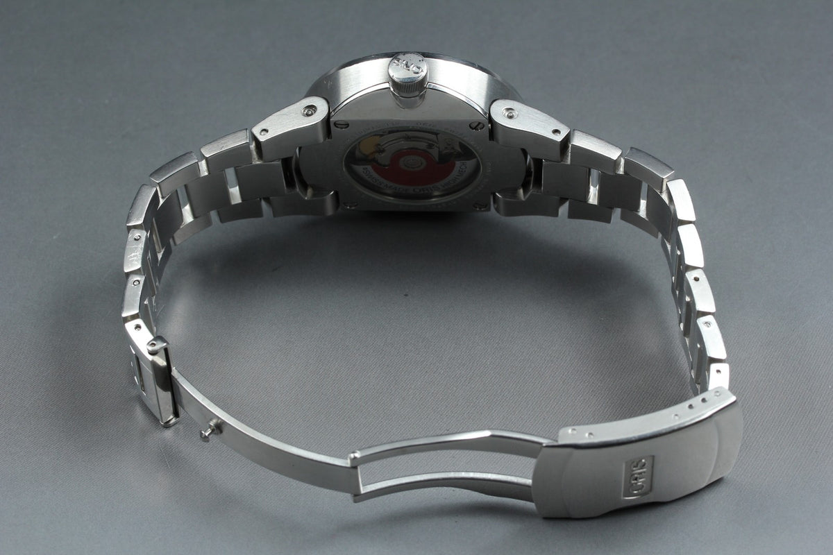 ORIS Williams F1 Team Pointer Date 7585 Automatic Men's Watch 42mm JAPAN Box