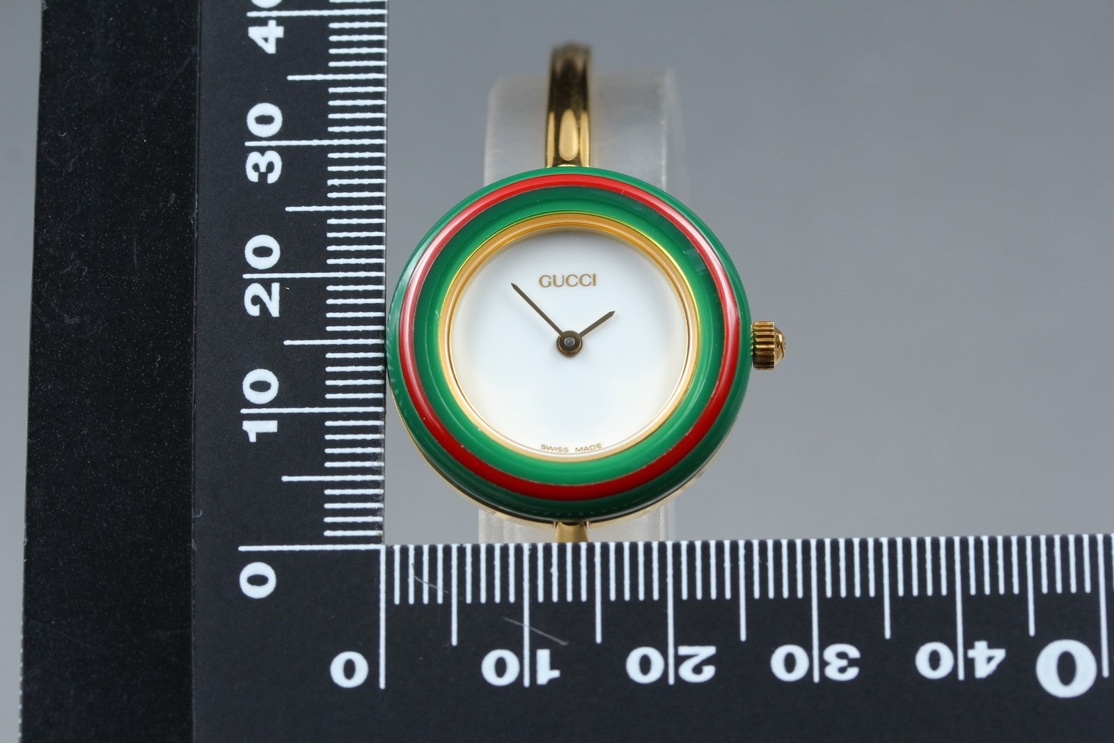 New Batt Vintage GUCCI change bezel 11/12.2 Quartz Women's Watch 25mm JAPAN Box