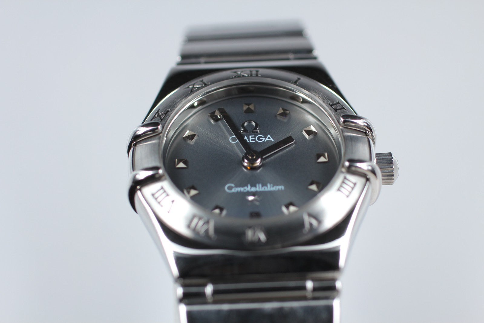 [Exc+5] Omega Constellation Mini 1561.51 Cal.1456 22mm Gray Womens Quartz Watch