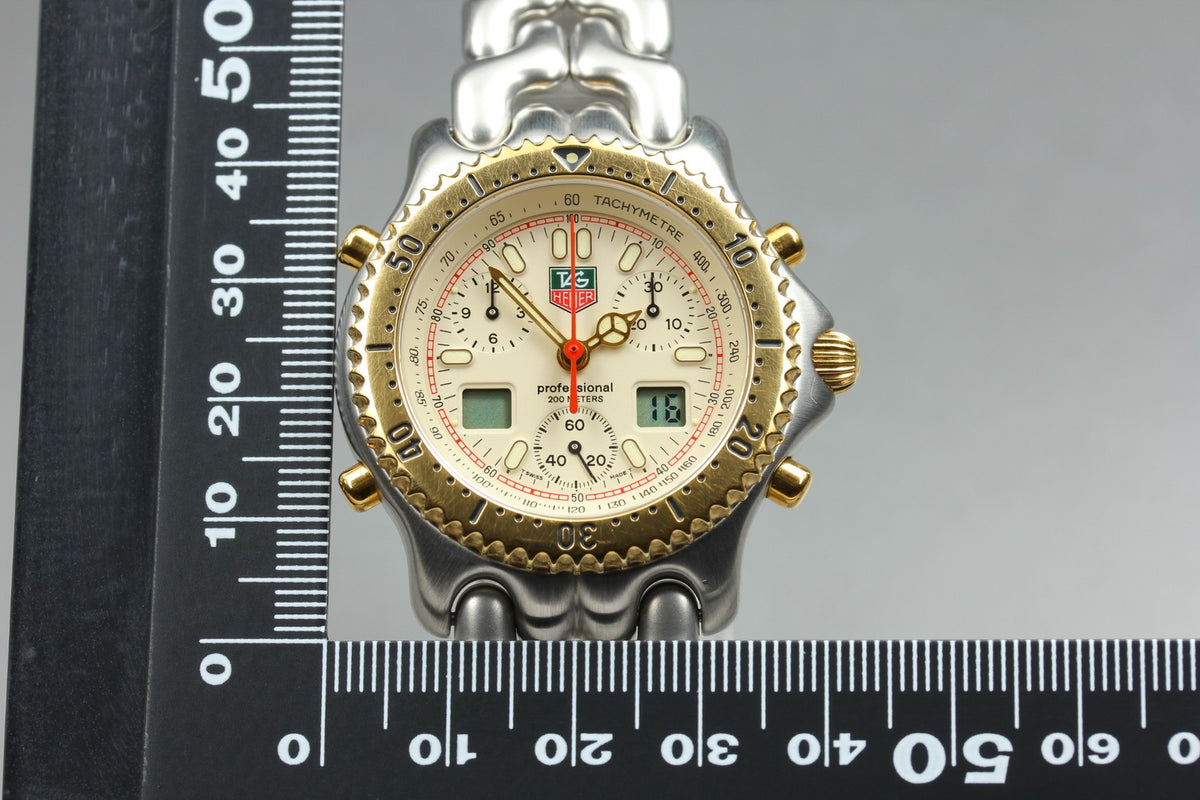 TAG Heuer SEL CG1123-0 Chronograph Ayrton Senna Quartz Men's Watch 39mm JAPAN