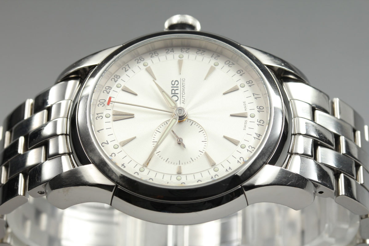 ORIS Artelier Pointer Date 7545A Automatic Small Second Men's Watch 42mm JAPAN