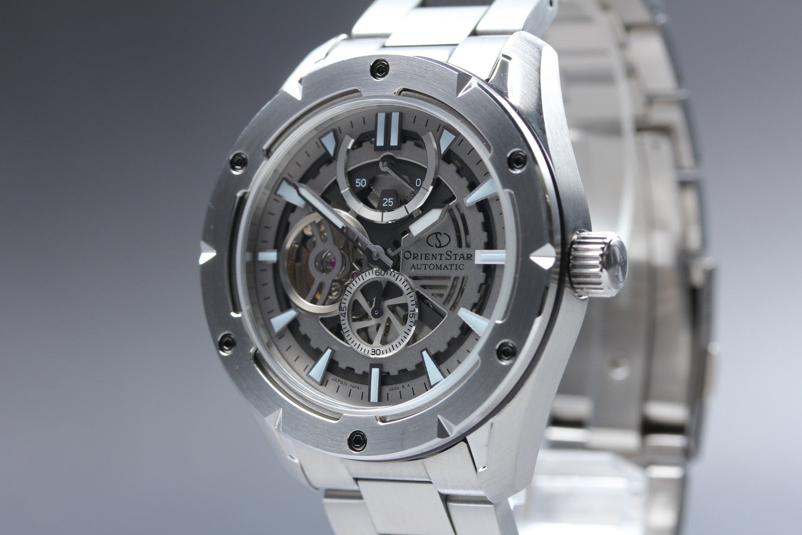 [Near MINT] Orient Star Avant-Garde Skeleton F6F4-UAF0 RK-AV0A02S AT Men's Watch