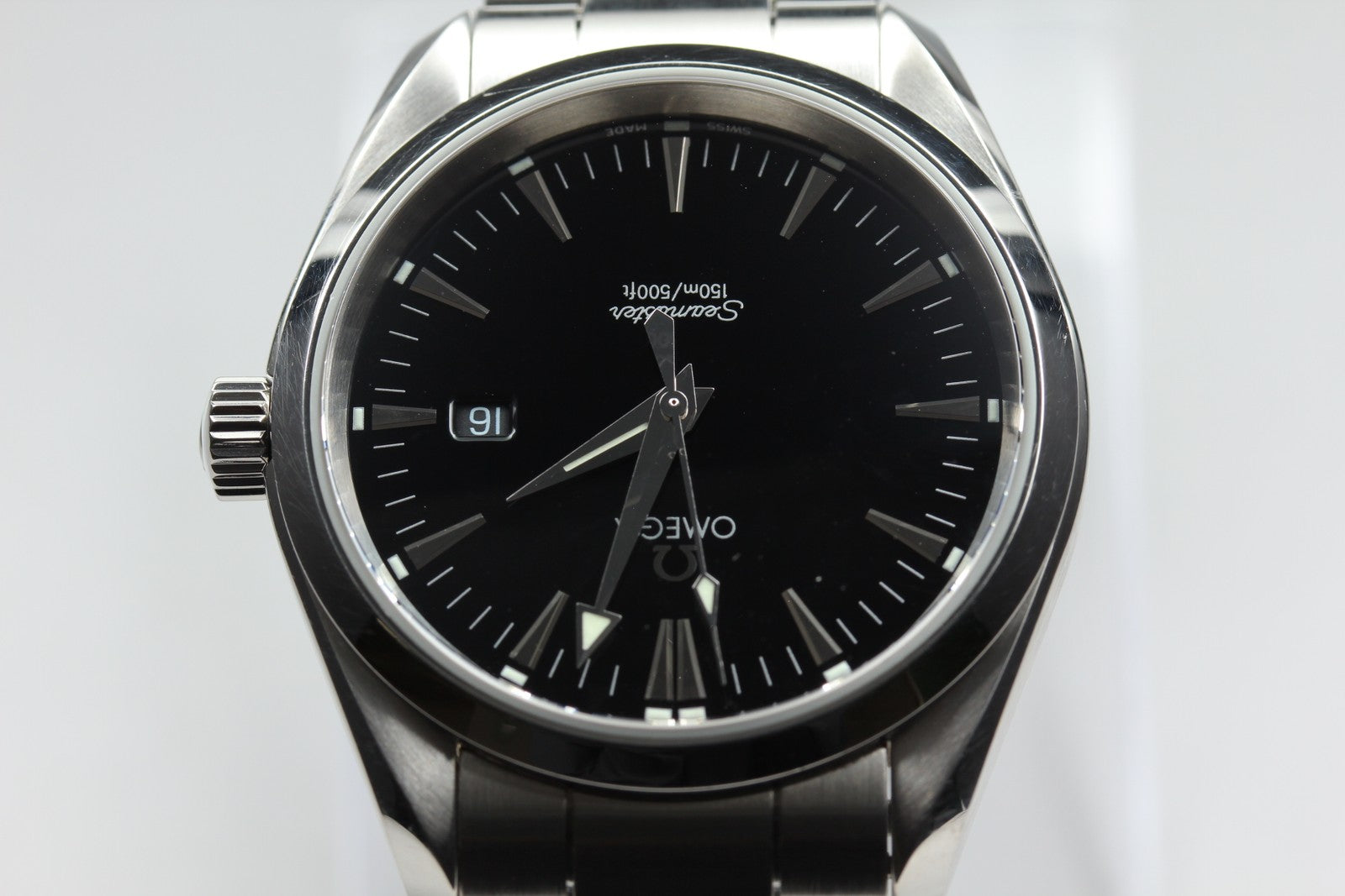 OMEGA Seamaster Aqua Terra 2517.50 Cal.1538 150M Black 38mm Qz Mens Watch [Box]