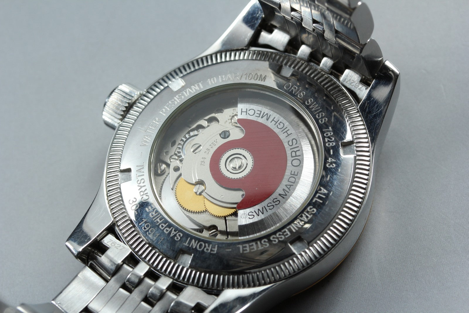 ORIS Big Crown Pointer Date 7628-43 Automatic Silver Men's Watch 39mm JAPAN Box