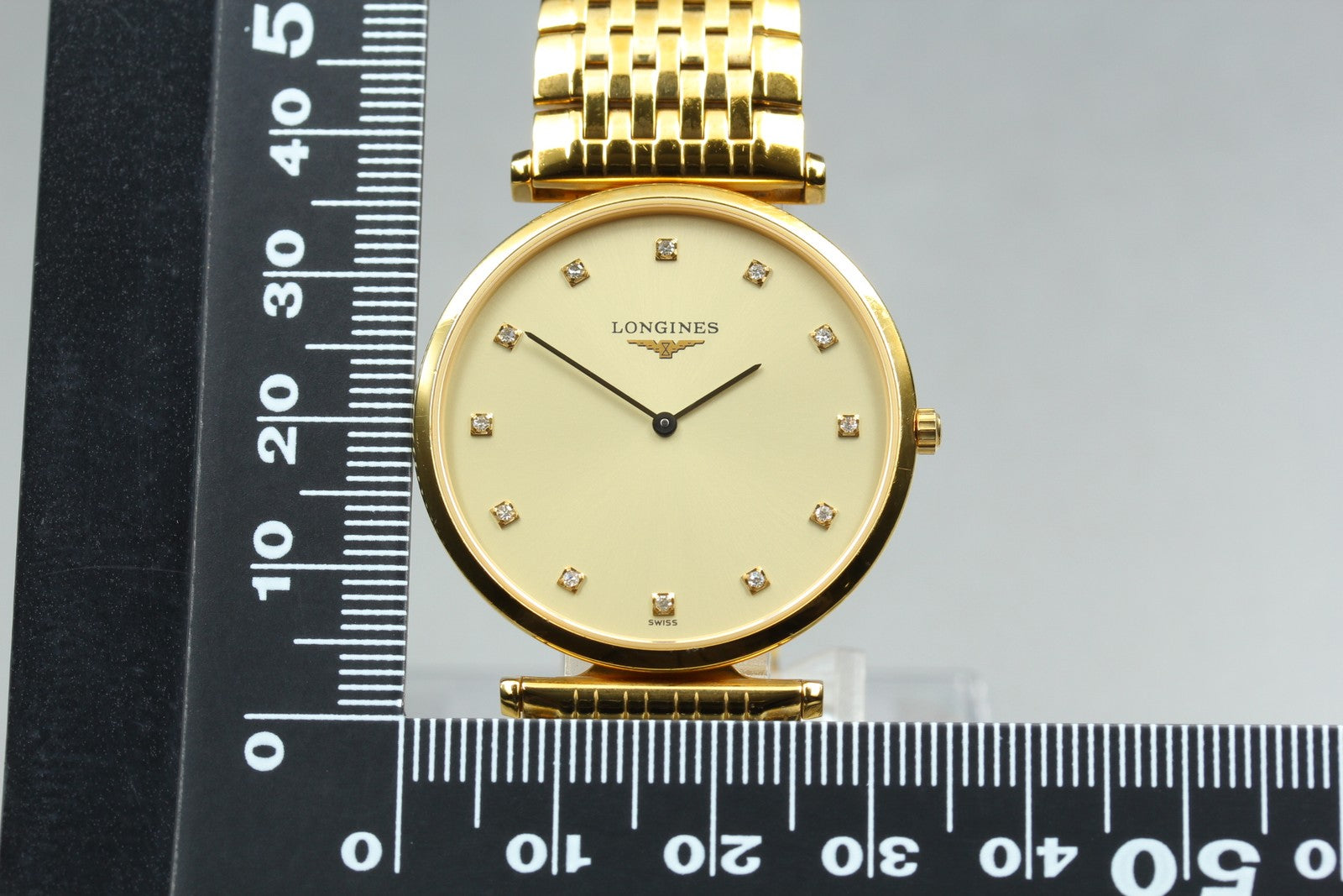 [Exc+5] Longines La Grande Classique L4.709.2 Diamond 32mm Quartz Men's Watch
