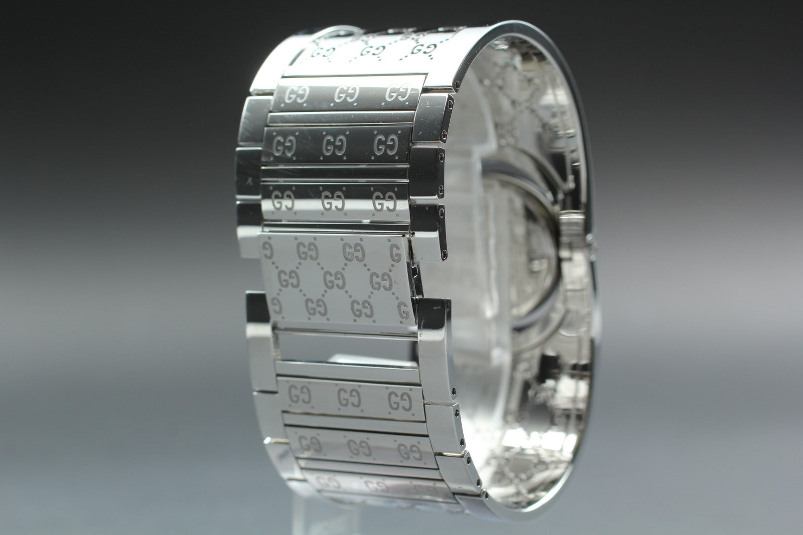 [Exc+5 Box] GUCCI 112 Twirl Diamond Brown Dial YA112416 Woman's Quartz Watch