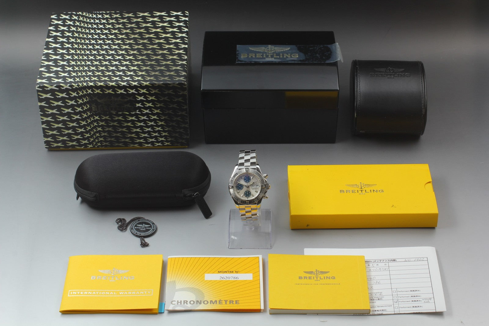 BREITLING Superocean Chronograph A13340 42mm Automatic Men's Watch [Box]