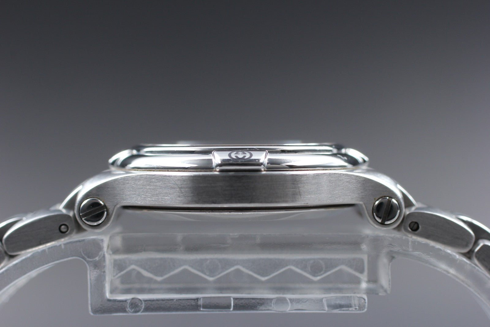 Vintage [Near MINT- Box] Gucci 9040L Black Dial Silver Women’s Quartz Watch