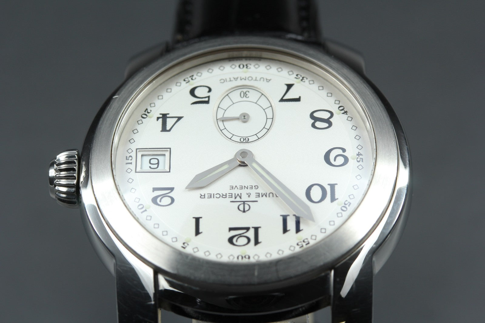 BAUME＆MERCIER Capeland MV045221 Automatic White Men's Watch 38mm JAPAN Box