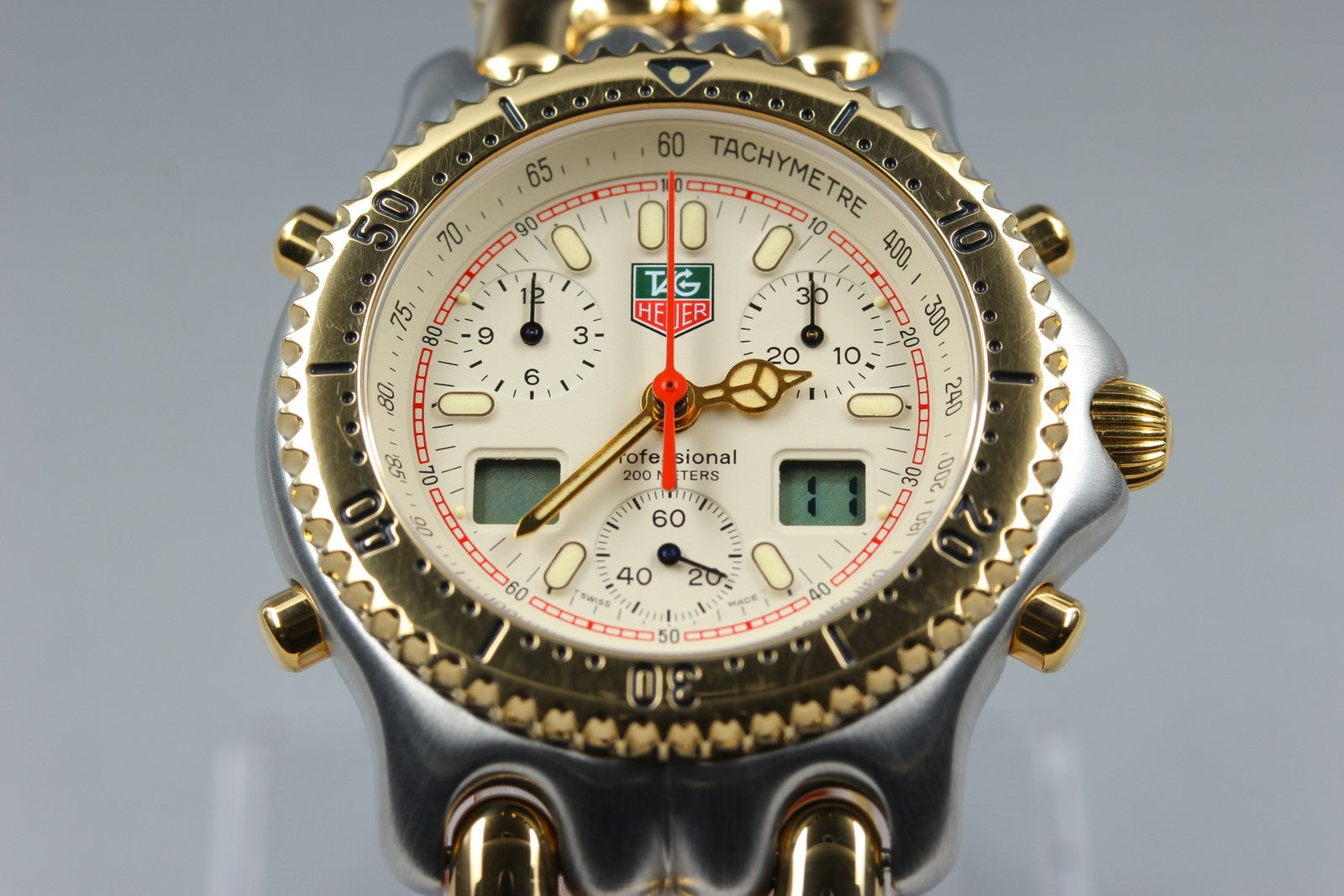TAG HEUER SENNA SEL S/el CG1123-0 Chronograph Men's Quartz Watch [Box]