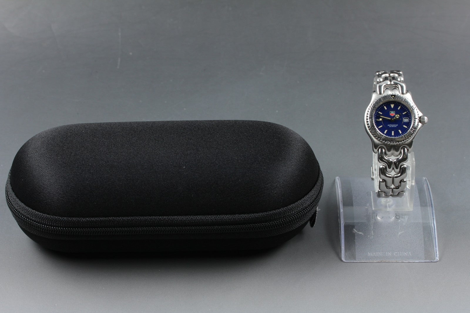 TAG HEUER SEL Professional WG131A Quartz Blue Dial Women's Watch 28mm From JAPAN