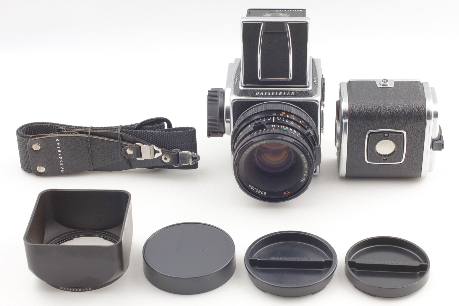 [N MINT+++ w/Strap] Hasselblad 503CX Film Camera + 80mm f2.8 CF Lens A12 JAPAN