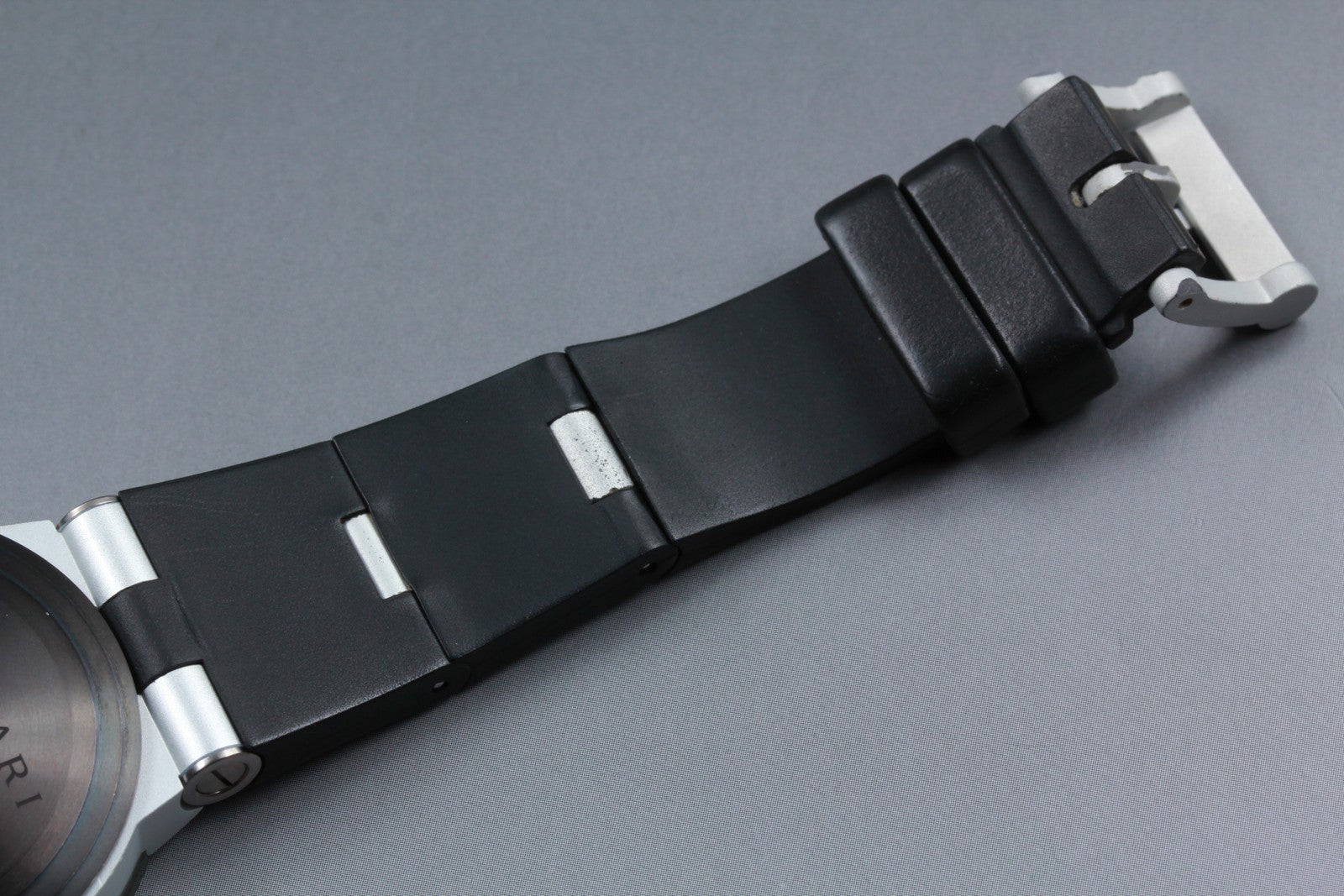 OH[Exc+5]Box BVLGARI Aluminum AL38TA Silver Men's Automatic Watch 38mm JAPAN