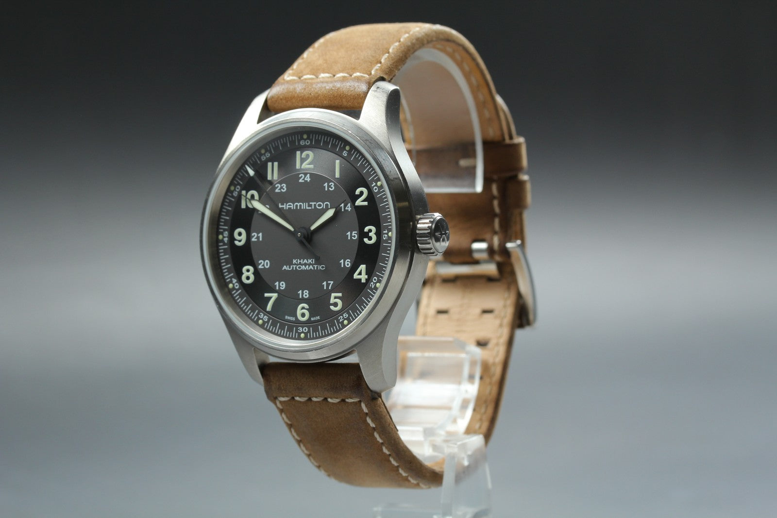 [Exc+5 Box] Hamilton Khaki Field H705400 41mm Automatic Men's Watch JAPAN