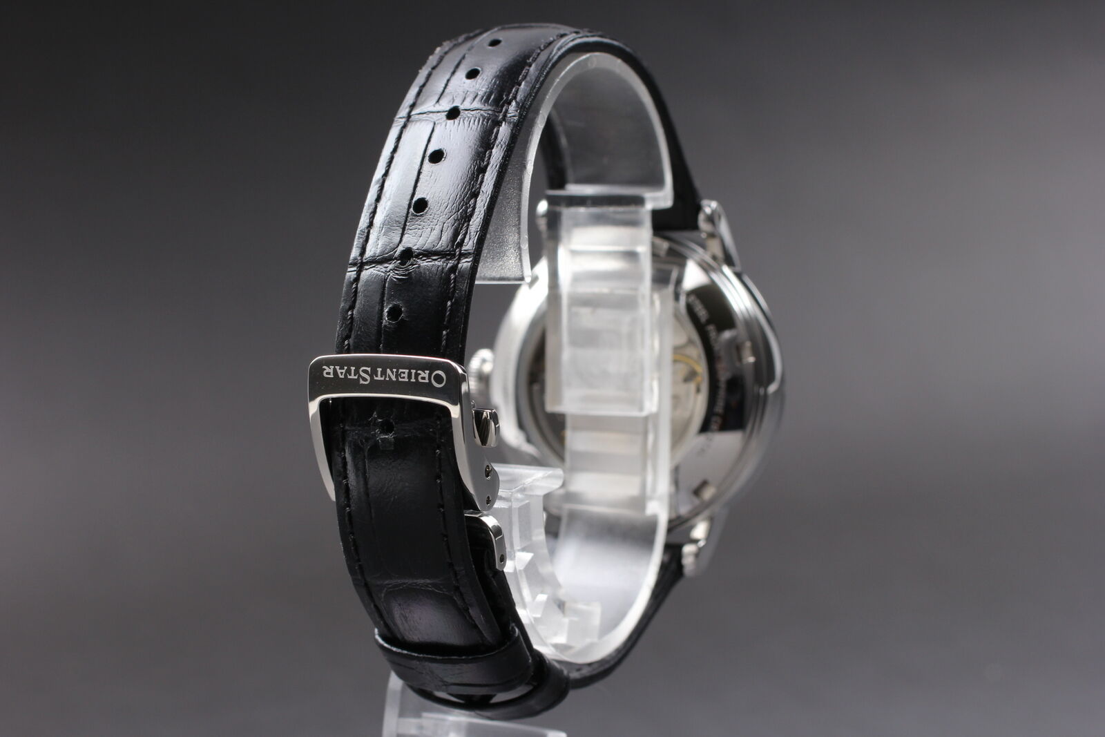 [Near MINT Box] Orient Star F6N4-UAC0 Automatic White Dial Black Men's Watch JP