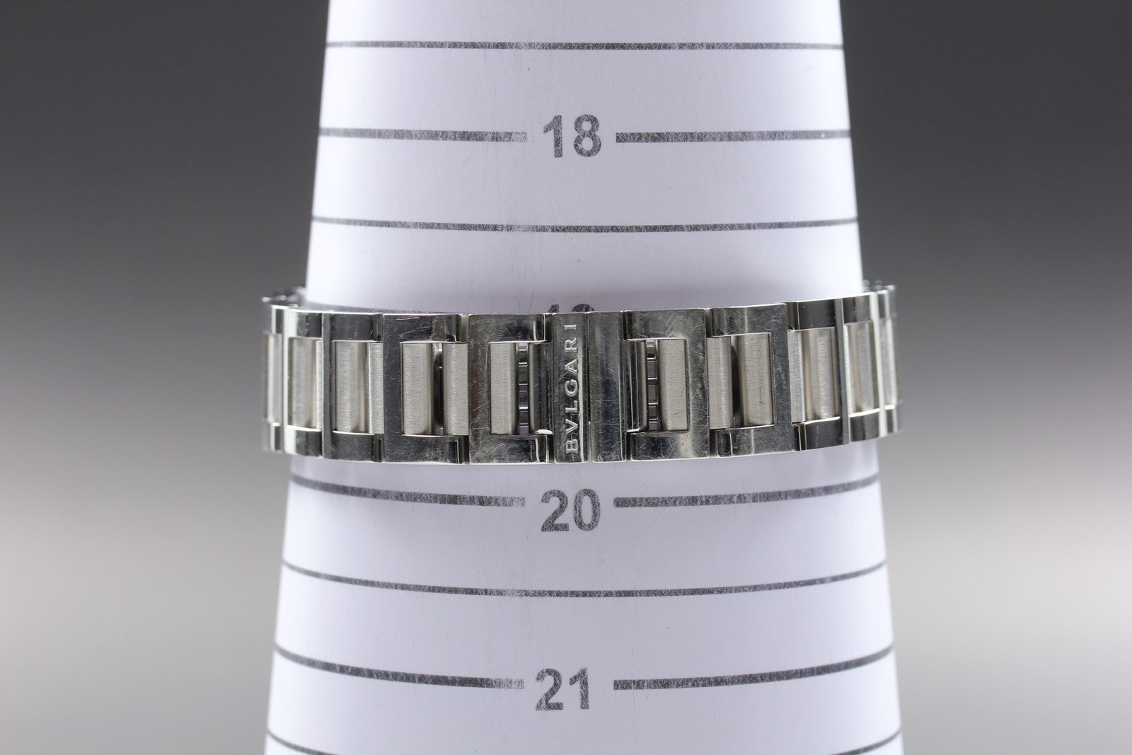 [Exc+5] BVLGARI Rettangolo RT45S Automatic Black Dial Men's Watch From JAPAN Box