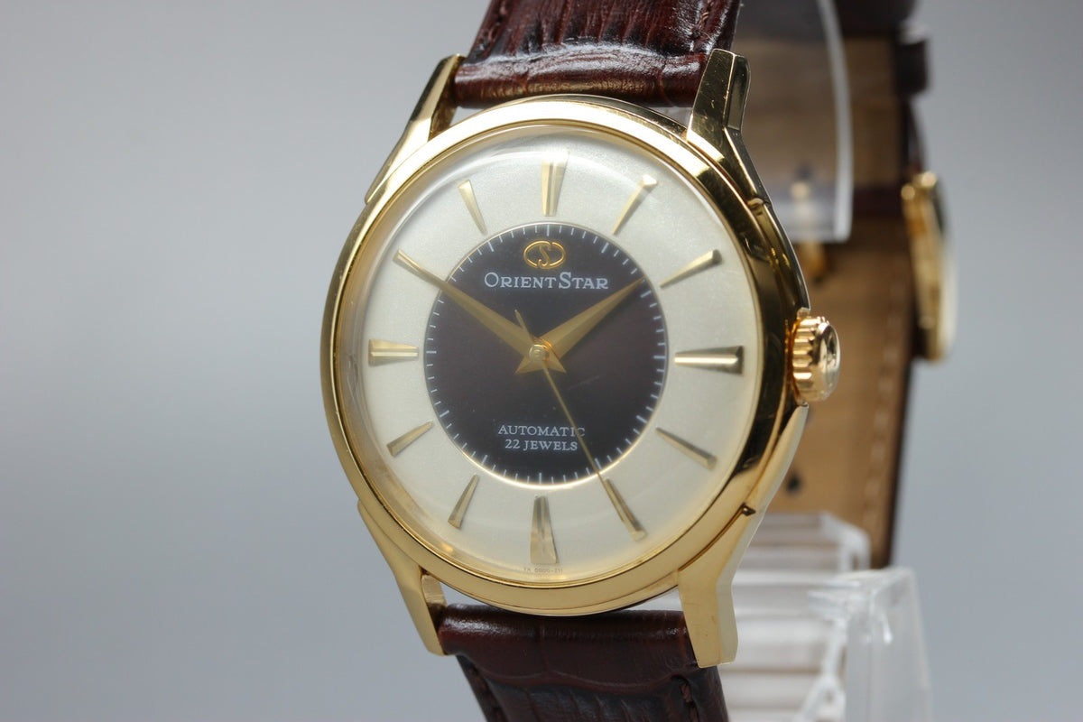 [Exc+4] ORIENT Star DG00-A1 Limited 500 Automatic Men's Watch 37mm JAPAN Exc+4