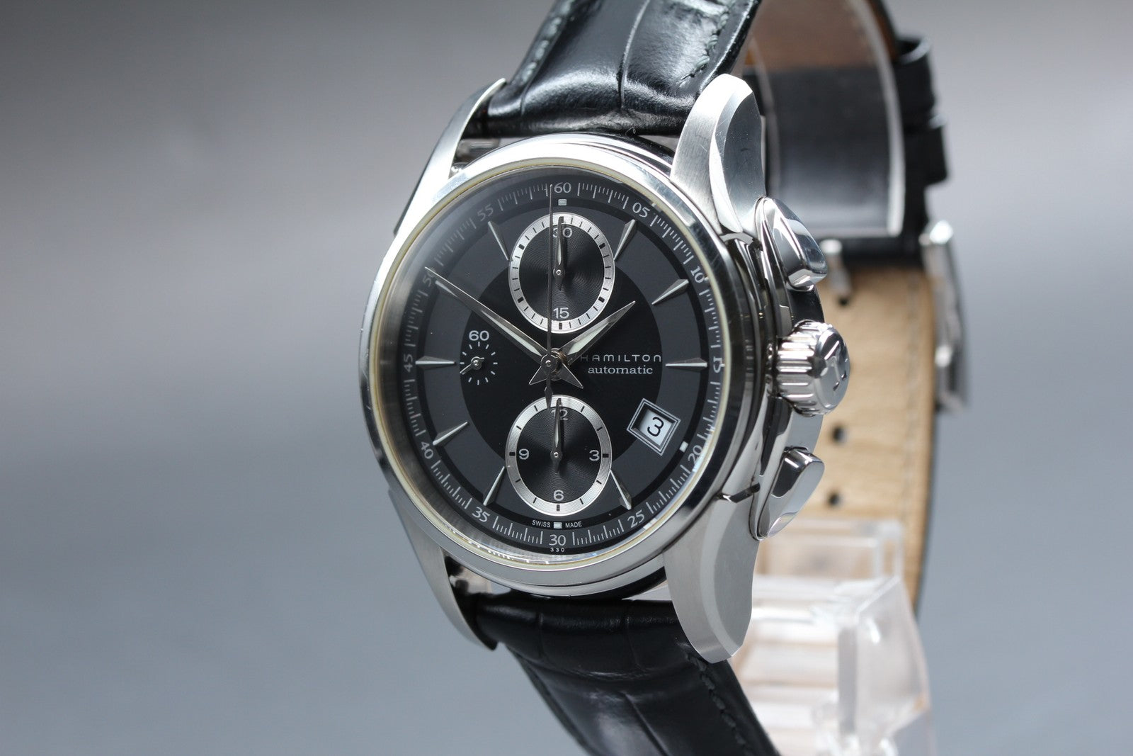 [Exc+5 Box] Hamilton Jazzmaster Auto Chronograph H326160 Automatic Men’s Watch