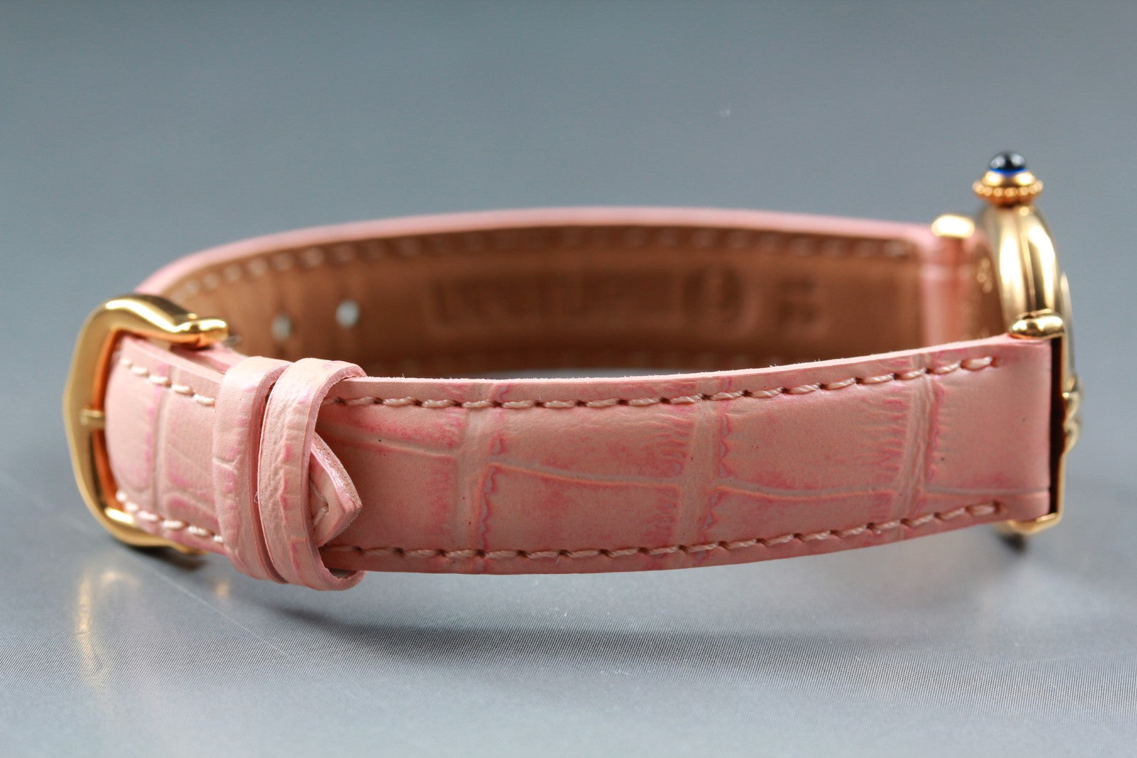 Vintage [Exc+5] Cartier Must Colisee Vermeil 590002 Gold Pink Women's Qz Watch