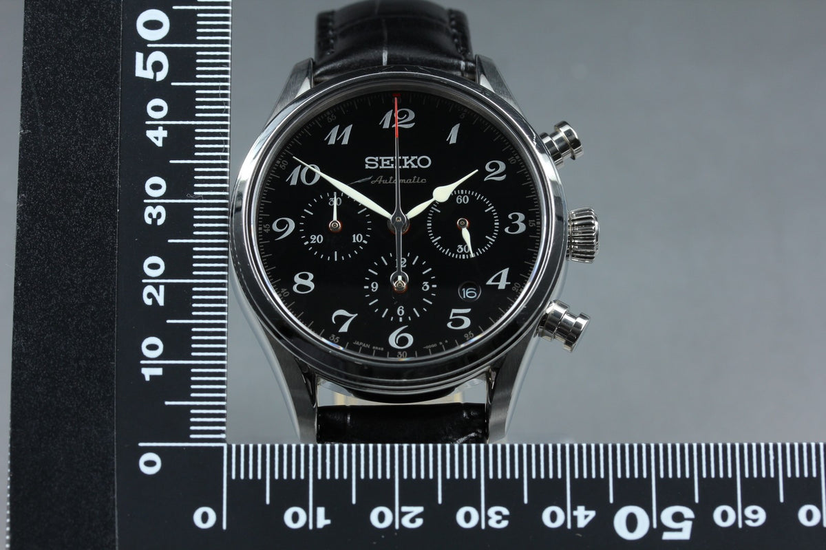 SEIKO Presage SRQ021 8R48-00H0 Automatic Chronograph Men's Watch 42mm From JAPAN