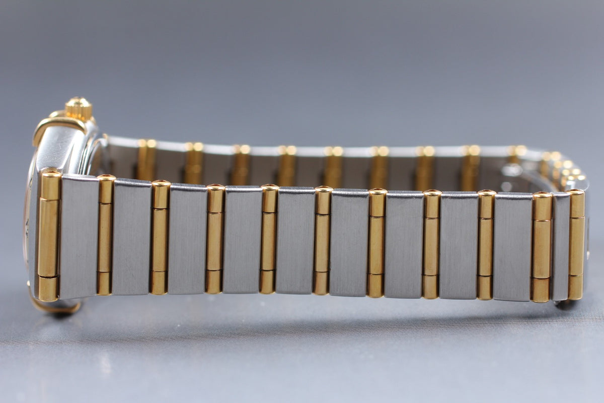 [Exc+5] OMEGA Constellation Cal.1456 12P Diamond 22mm Quartz Women's Watch