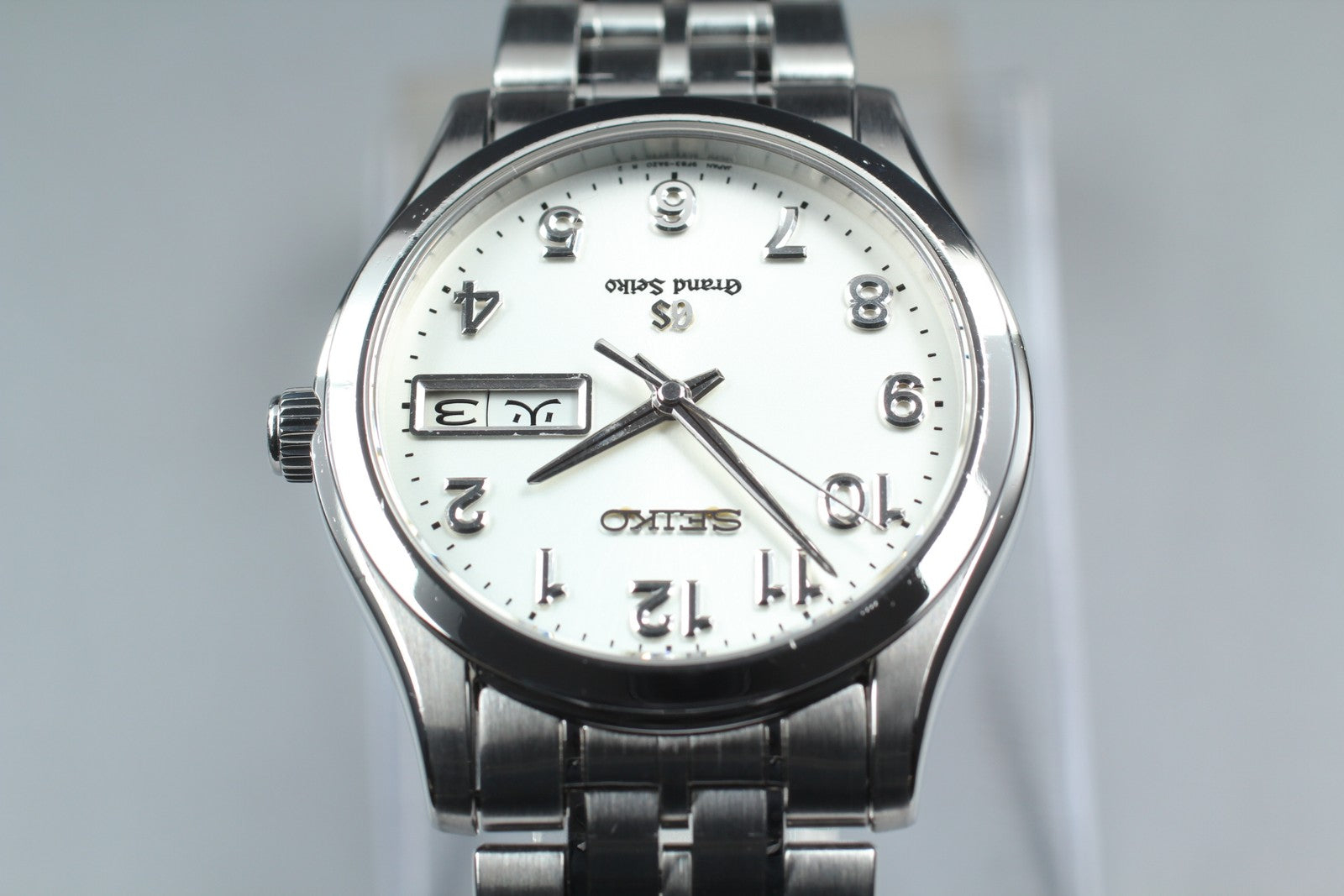 New Batt[Exc+5]Box SEIKO Grand Seiko 9F83-9A30 SBGT007 Quartz Men’s Watch JAPAN