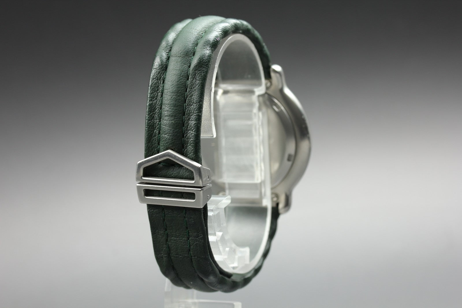 TAG HEUER 6000 Chronometer WH5153 -K1 Automatic Green Men's Watch 37mm JAPAN