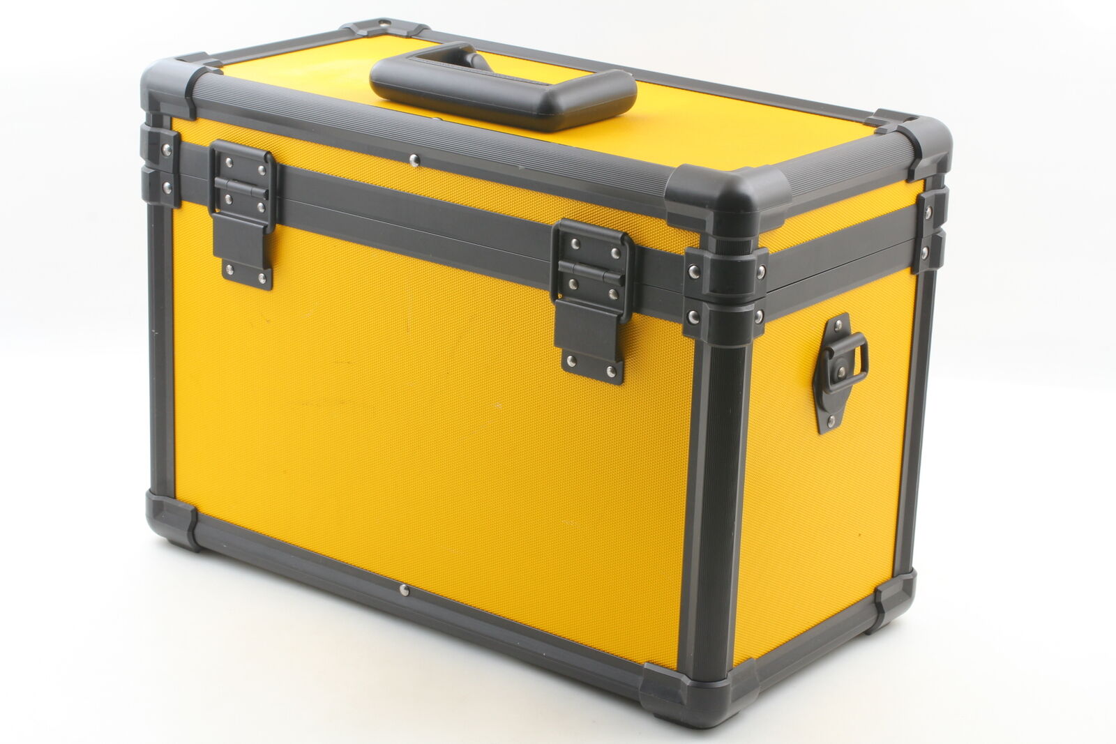 [Exc+5] Rare Nikon Vintage Yellow Hard Aluminum Camera Trunk Case From JAPAN