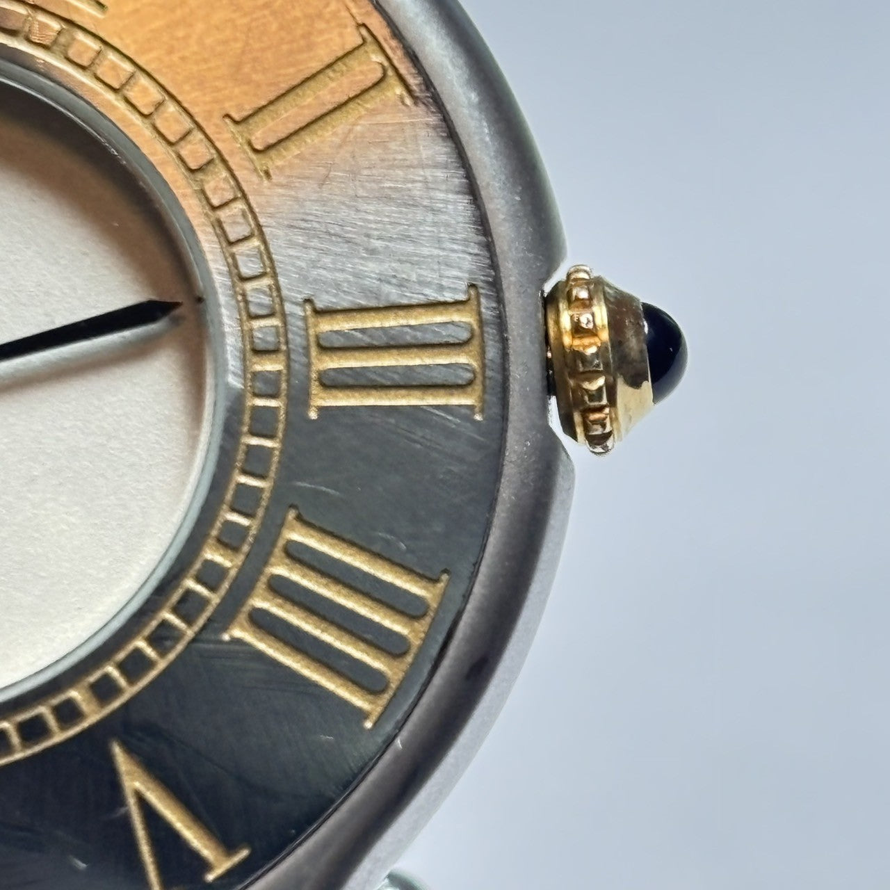 Vintage [Exc+4] Cartier Must de Cartier 21 30mm Unisex Quartz Watch From JAPAN