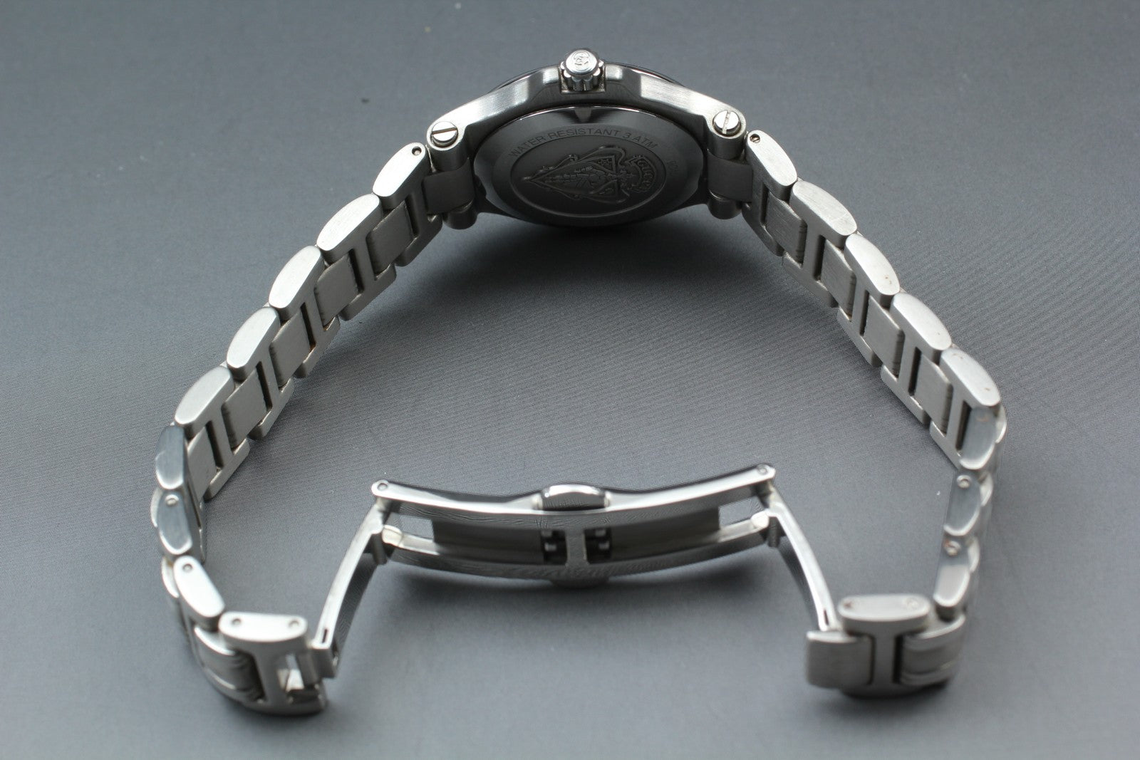 Vintage [Near MINT-Box] Gucci 9040L Silver Date 26mm Women’s Quartz Watch JAPAN