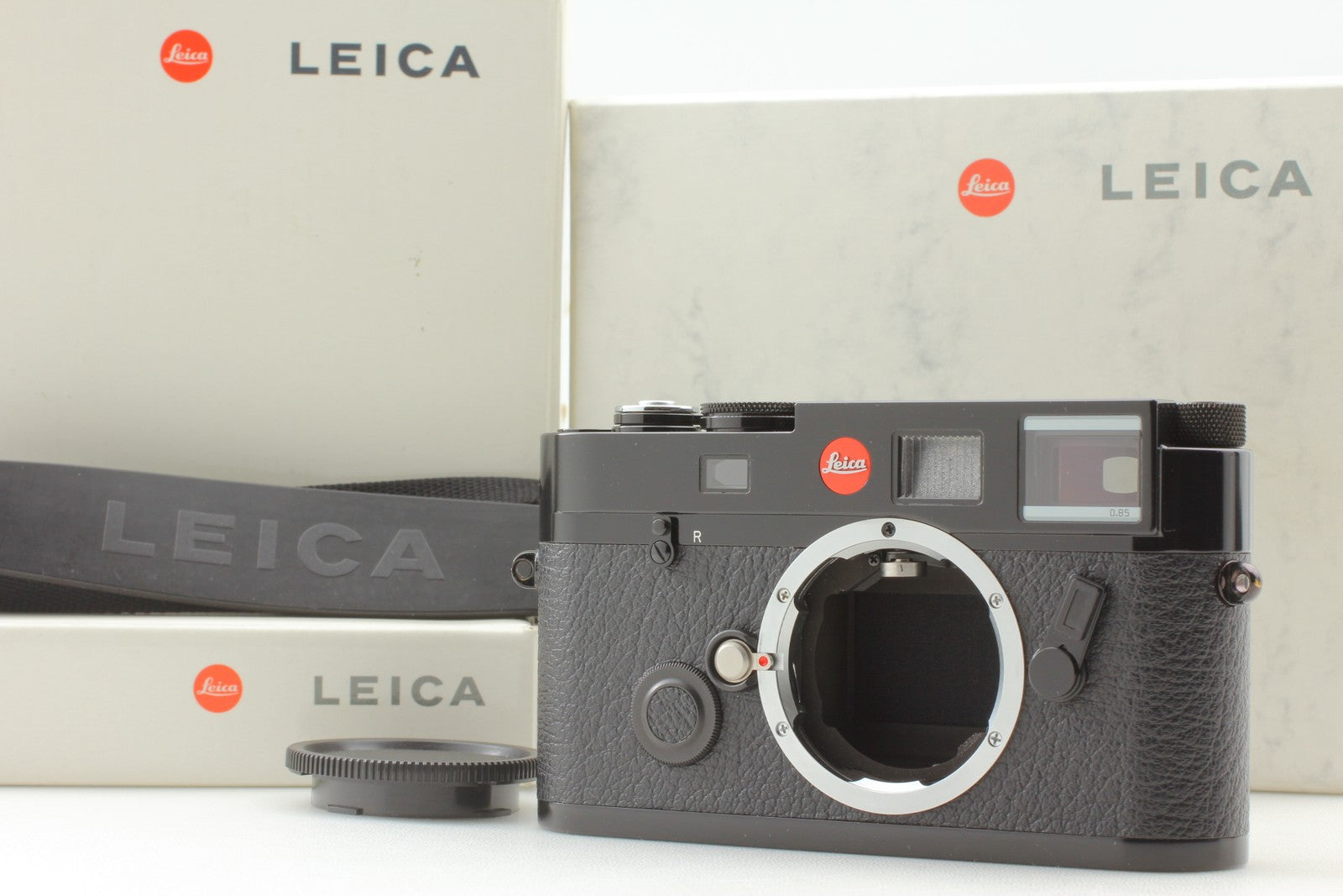 Rare 2000 Milenium [NOS Top MINT] Leica M6 0.85 TTL NSH Black Film Camera JAPAN