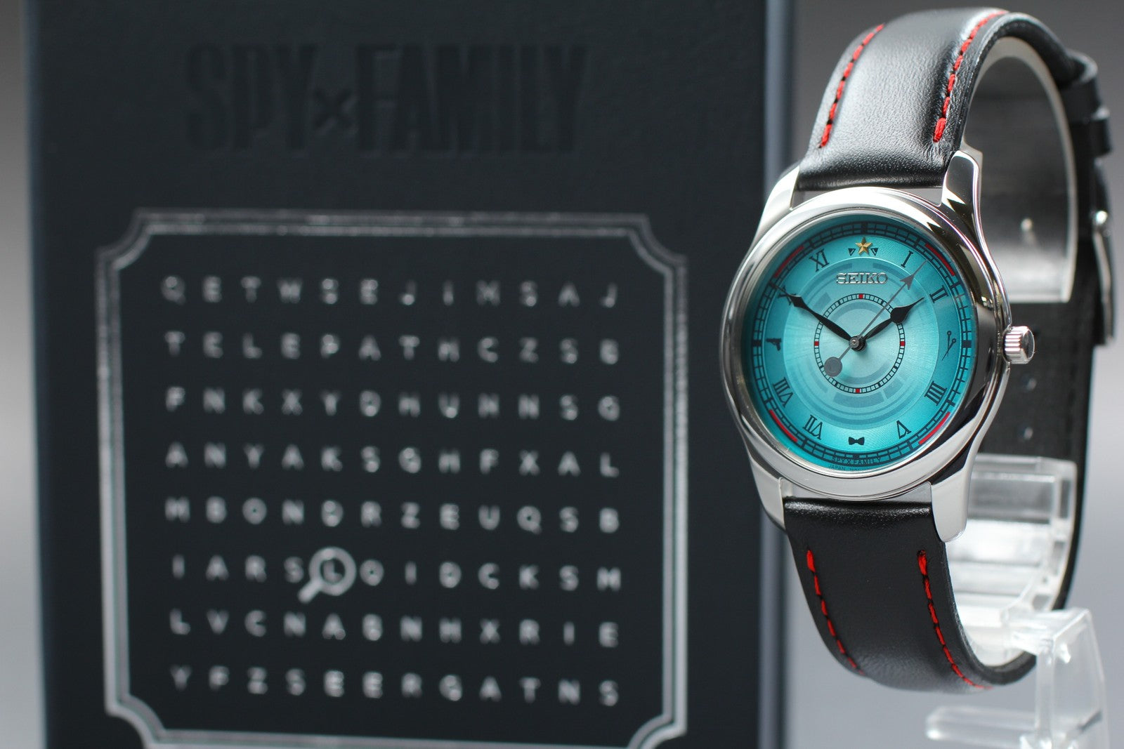 MINT*Box SEIKO SPY×FAMILY 7N01-HDX0 Blue Dial Men's Quartz Watch 35mm From JAPAN
