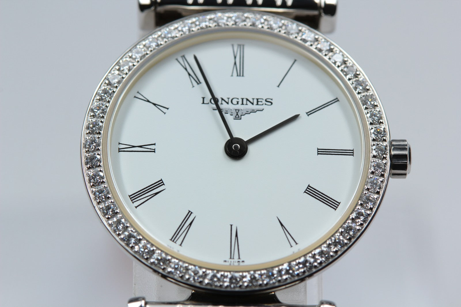 LONGINES La Grande Classique L4.241.0 Diamond Bezel Women's Quartz Watch [Box]