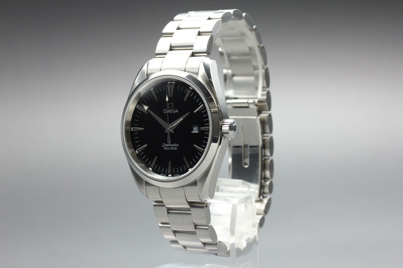 OMEGA Seamaster Aqua Terra 2517.50 Cal.1538 150M Black 38mm Qz Mens Watch [Box]
