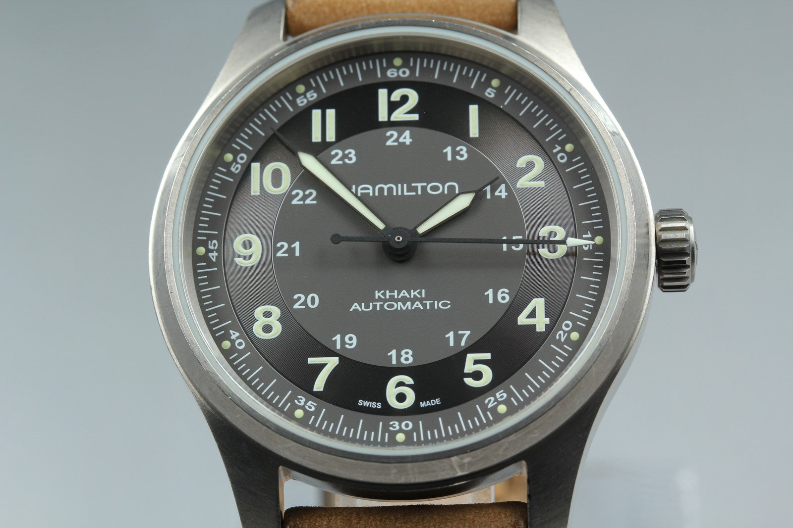 [Exc+5 Box] Hamilton Khaki Field H705400 41mm Automatic Men's Watch JAPAN