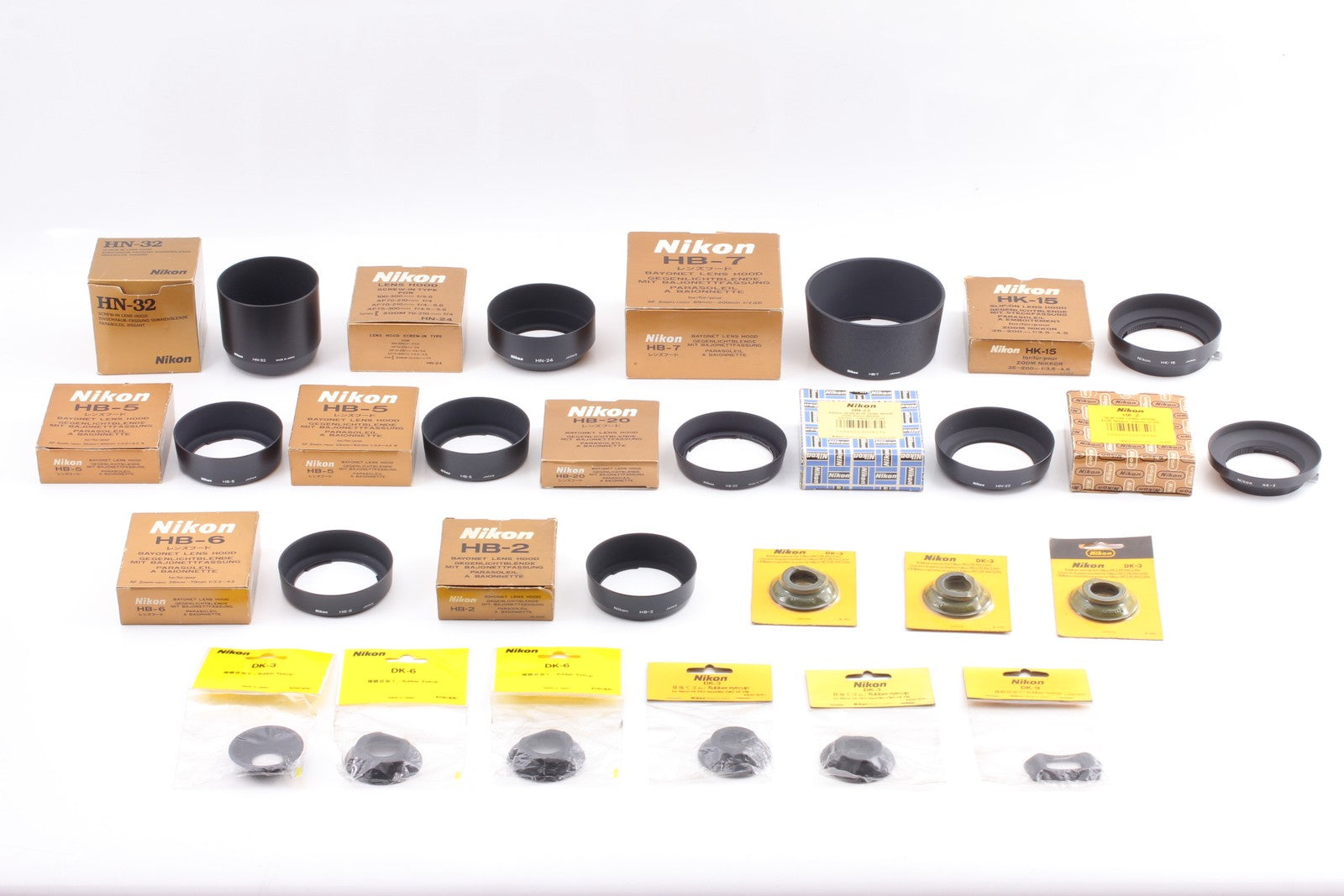 [NOS Top MINT] Nikon HB-2 HB-5 HB-6 HK-15 HB-7 HN-22 HN-32 HN-24 DK-3 DK-6 JAPAN