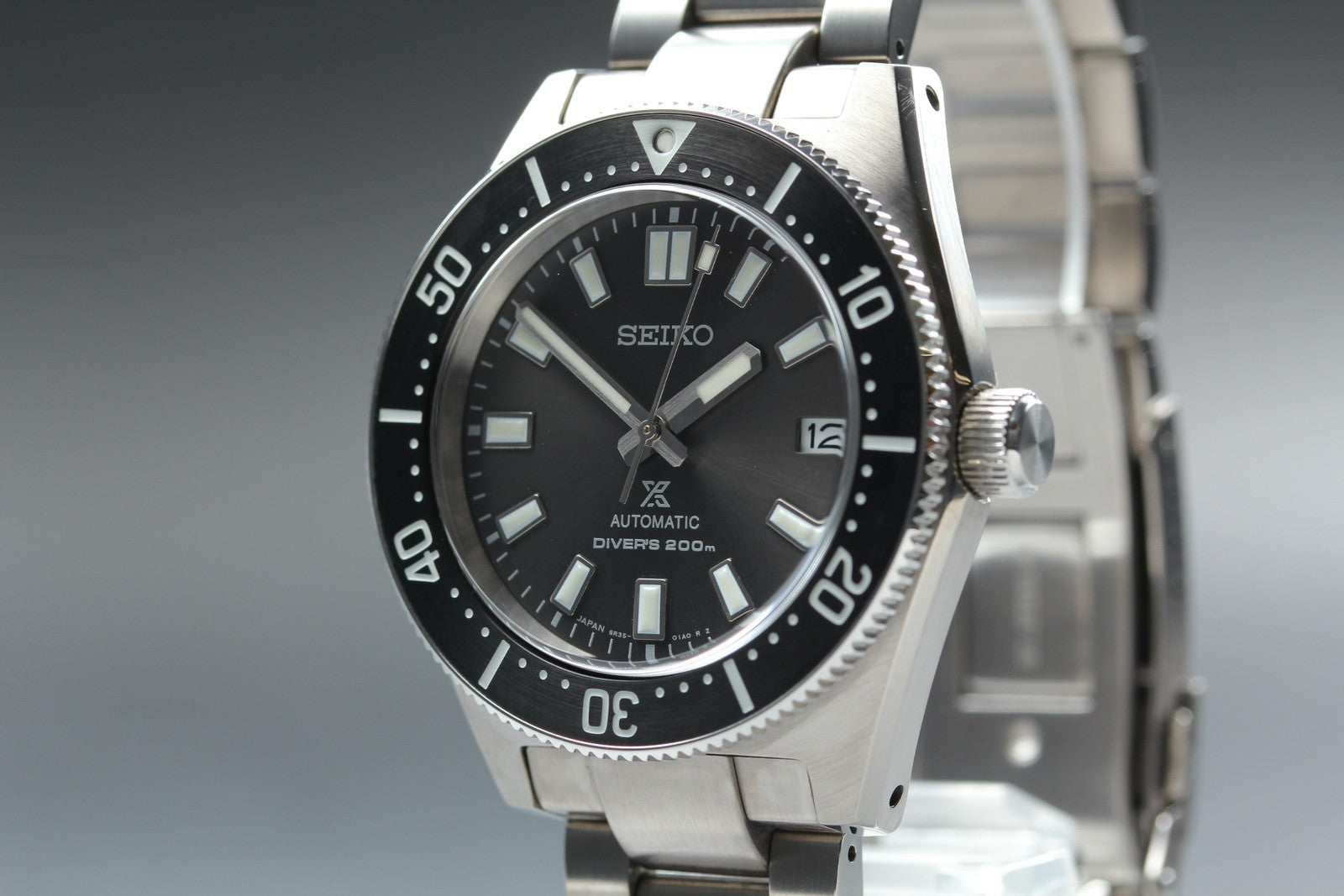 Near MINT- Box SEIKO Prospex Diver 6R35-00P0 SBDC101 Men's Automatic Watch JAPAN