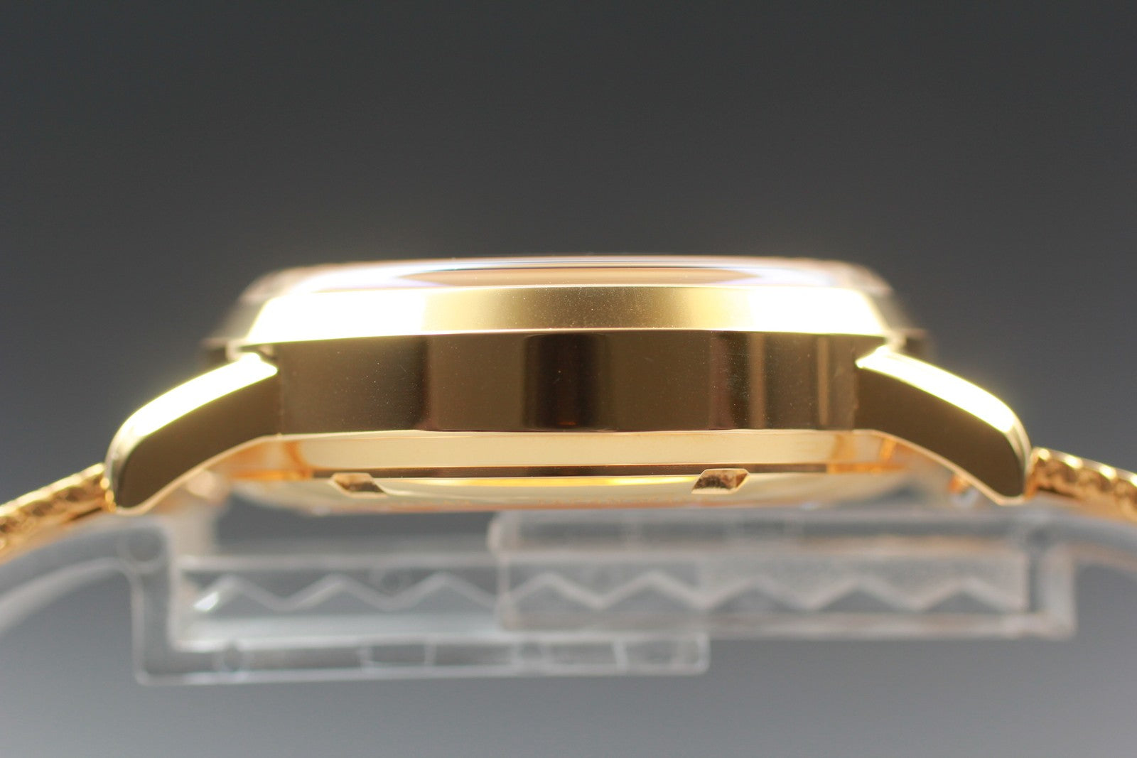 [N MINT Box] KUOE KYOTO OLD SMITH 90-007﻿ Gold Black Automatic Men's Watch JAPAN