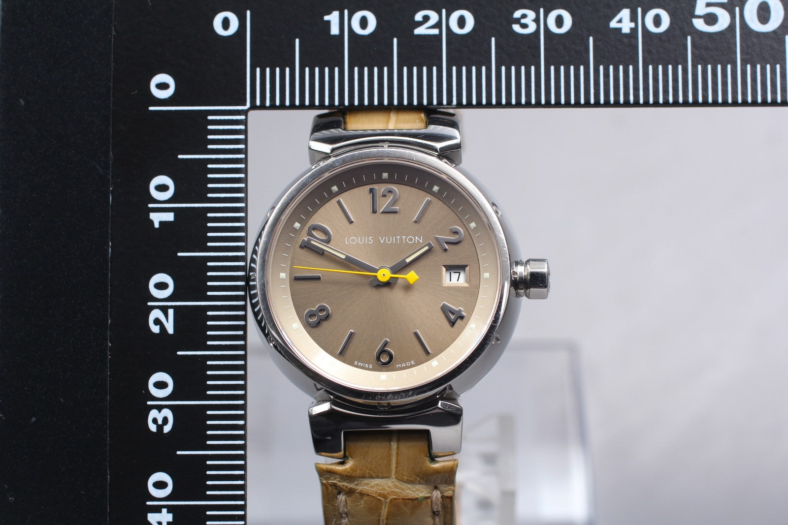 [Exc+5 Box] Louis Vuitton Tambour Q1212 28mm Women's Quartz Watch From JAPAN