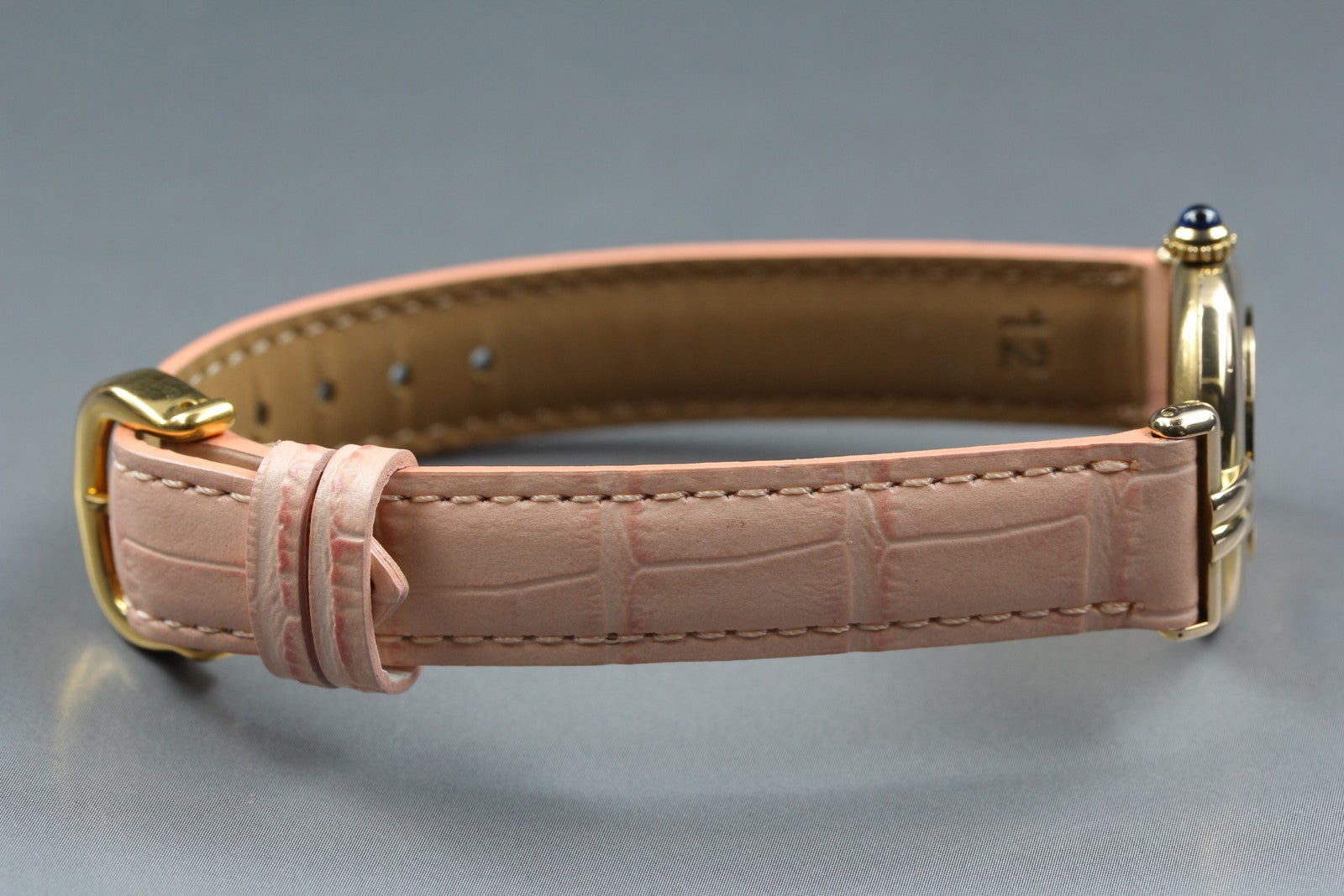 Cartier Must Colisee Vermeil 590002 Pink Gold Women's Quartz Watch Vintage