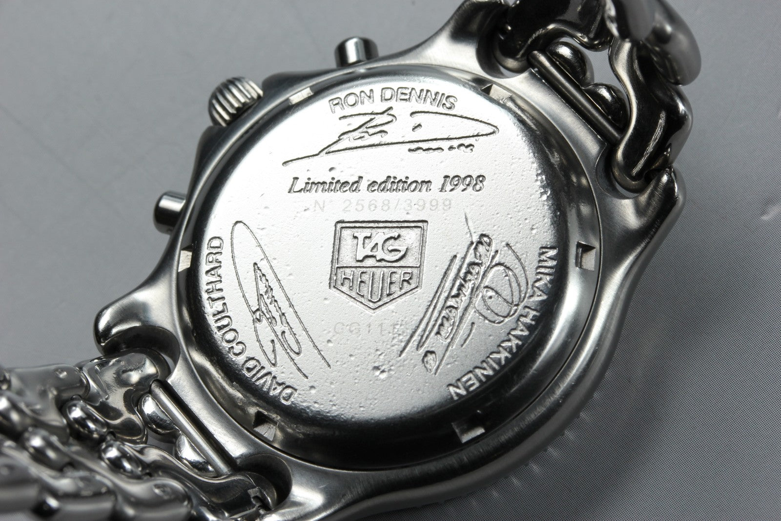 Overhauled TAG Heuer SEL CG1117 F1 McLaren Mercedes Limited Model Quartz  Watch
