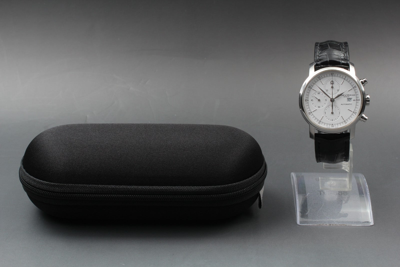 [Exc+5] BAUME＆MERCIER Classima 65533 Automatic White Men's Watch 42mm From JAPAN