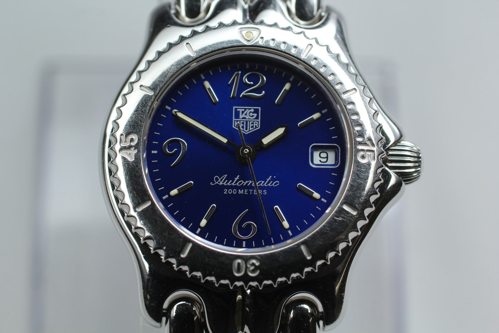 overhauled TAG Heuer SEL WG2311.BA0469 Automatic Women's Date Watch 28mm JP Box