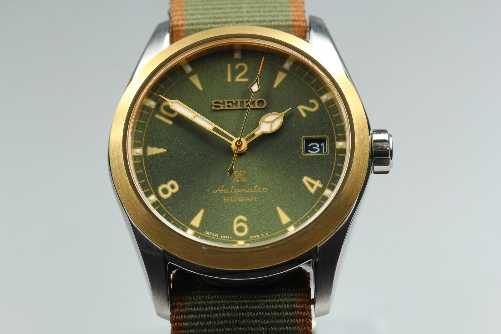 [N MINT- Box] SEIKO Prospex Alpinist 6R35-01B0 SBDC138 Green Men's Watch AT JP
