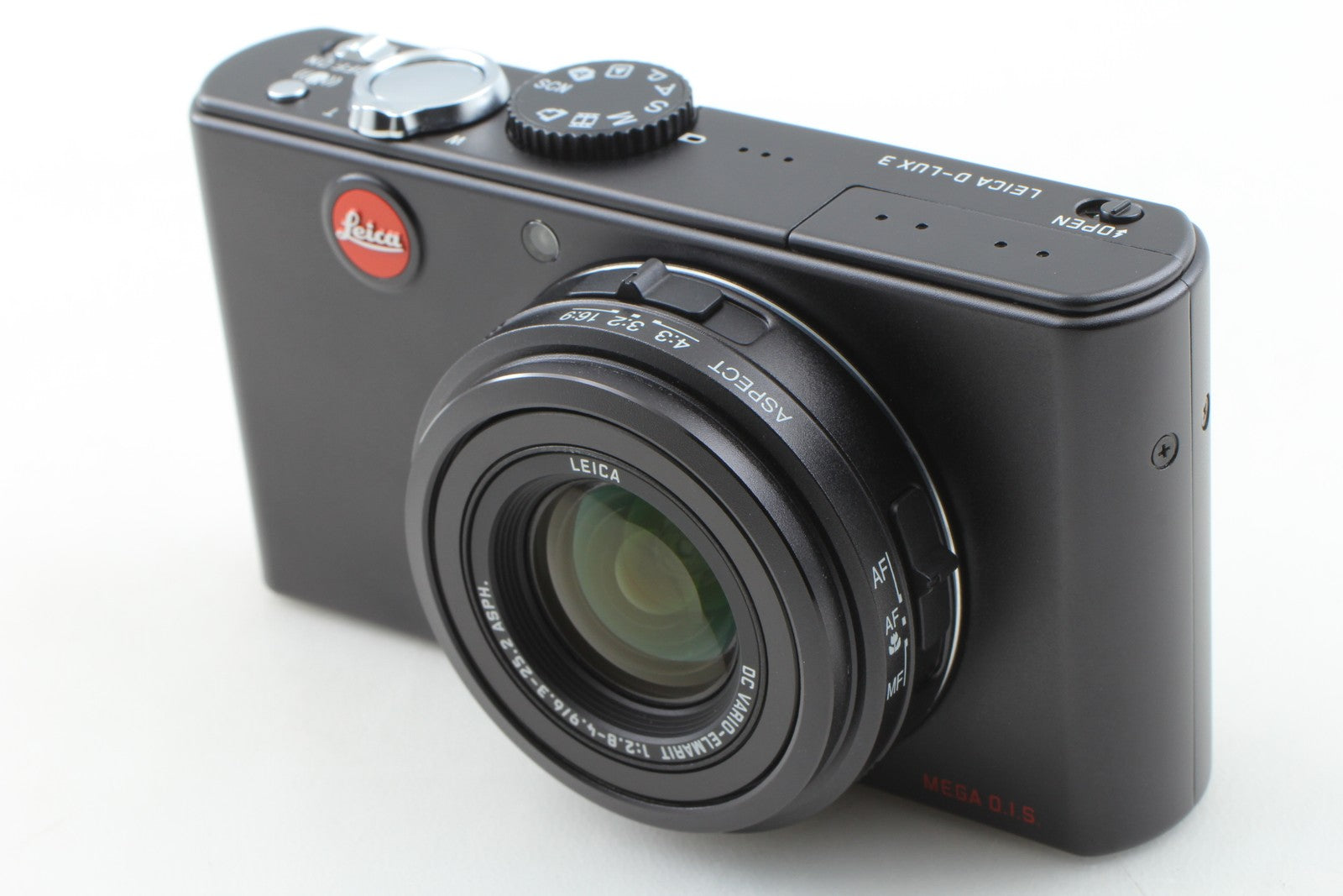 [Top MINT in Box] Leica D-LUX 3 10.0 MP Black Digital Compact Camera From JAPAN