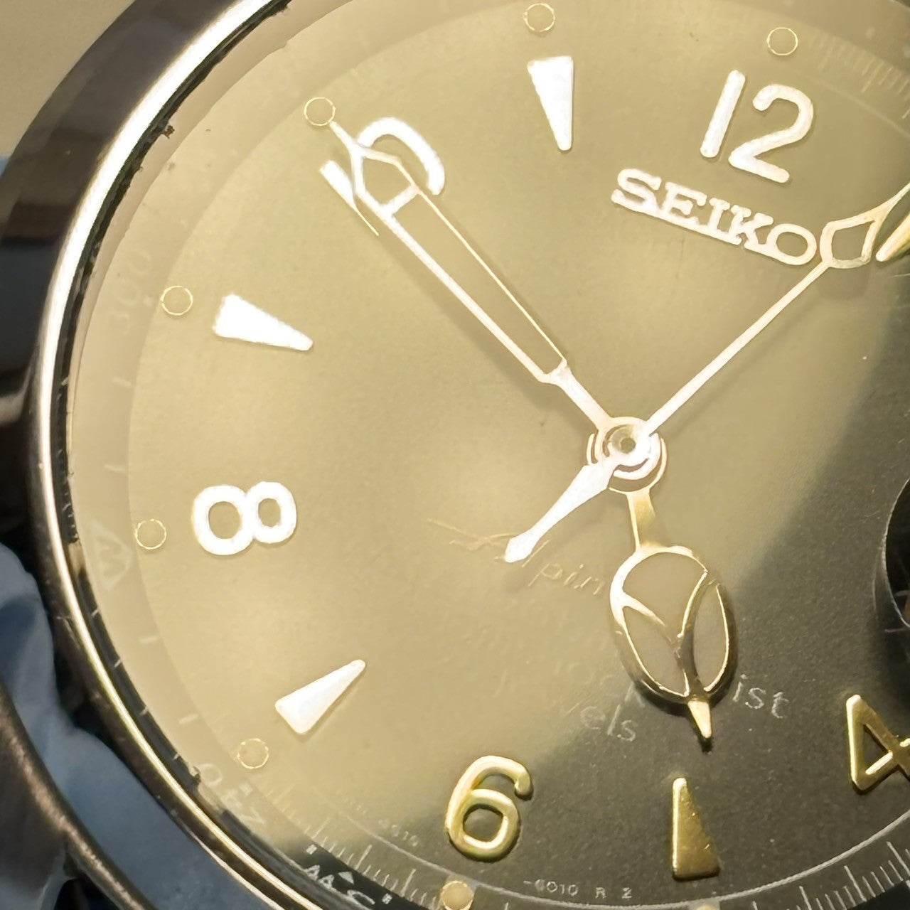 [Overhauled] SEIKO Red Alpinist 4S15-6000 SCVF009 Green Automatic Men's Watch