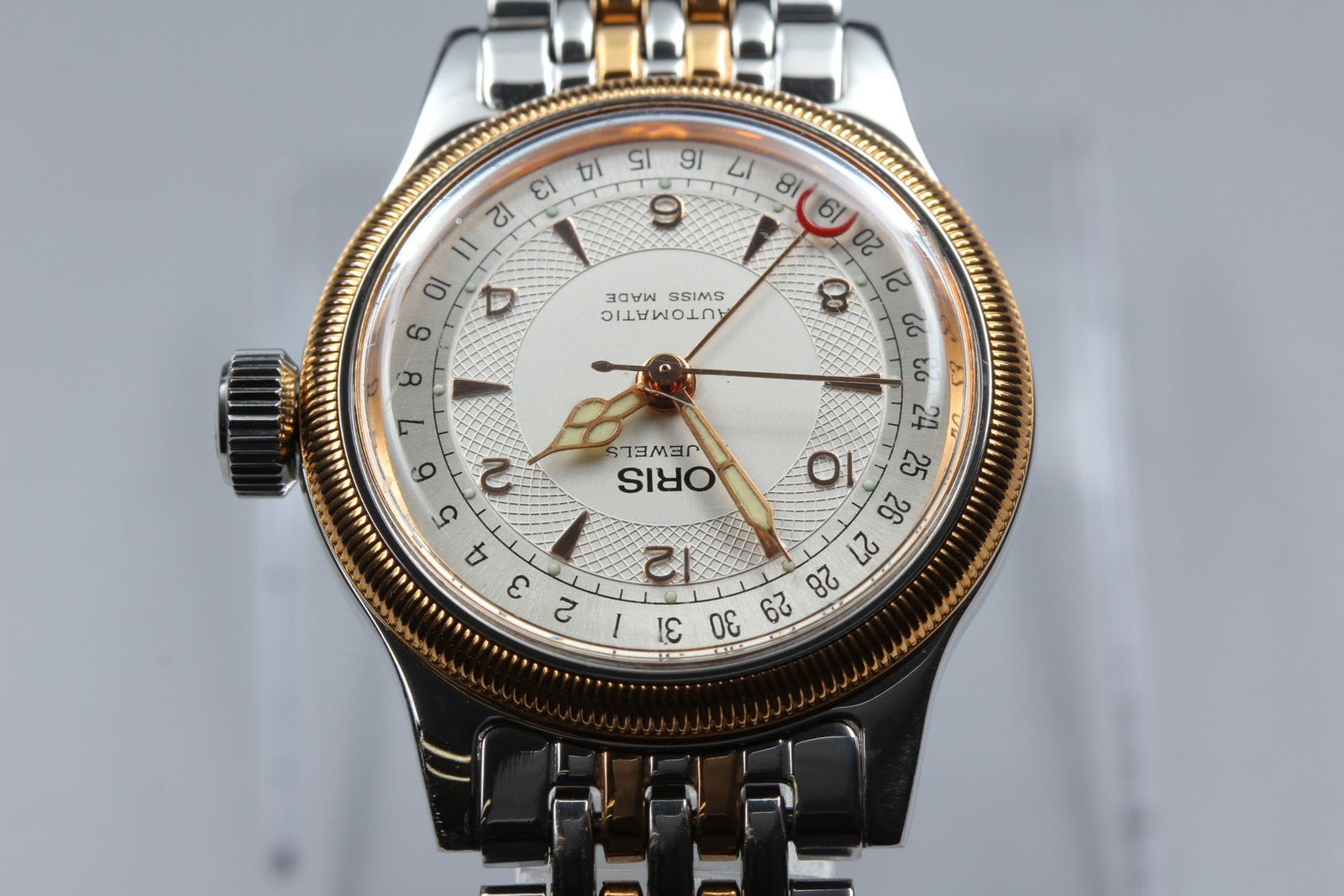 ORIS Big Crown Pointer Date 7400C 31mm Silver Gold Automatic Men's Watch [Box]