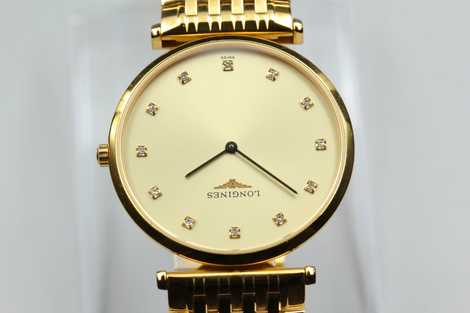 [Exc+5] Longines La Grande Classique L4.709.2 Diamond 32mm Quartz Men's Watch